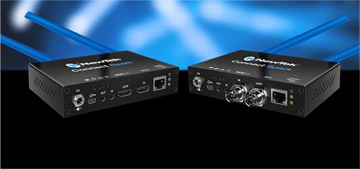 The NewTek Connect Spark is a portable device for streamlining the capture of multiple devices
