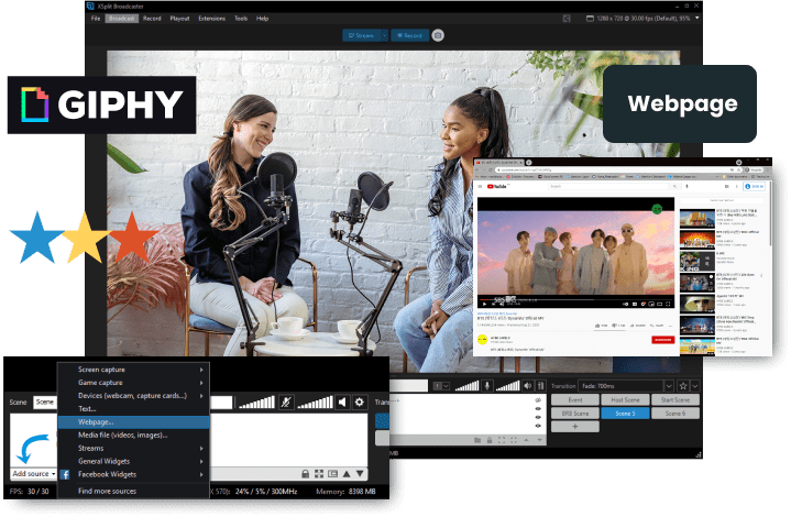 最高品質の配信ソフト Xsplit Broadcaster 最高品質の配信ソフト Xsplit Broadcaster