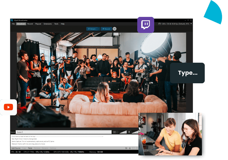 Best Live Streaming Software Xsplit Broadcaster