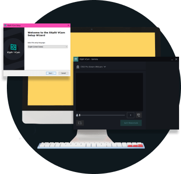 xsplit connect webcam pc