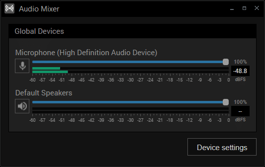 audio mixer