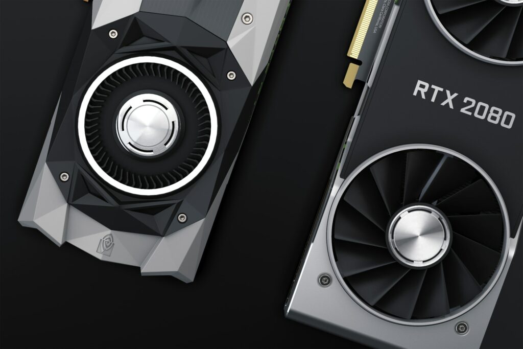 The NVIDIA RTX 2080 graphics card, which can improve your stream quality with the NVENC encoder.