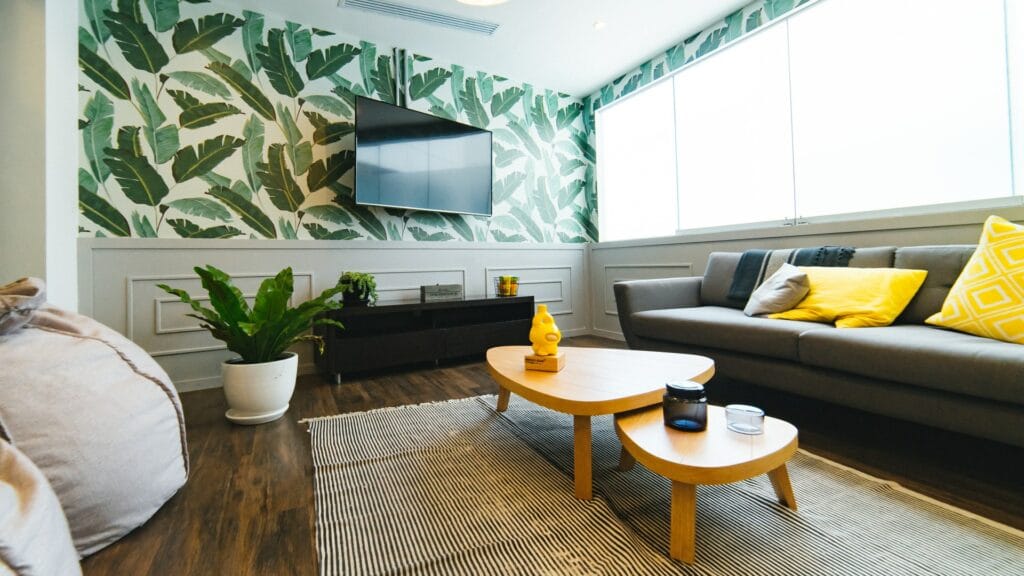 Another living room scene as a free webcam background