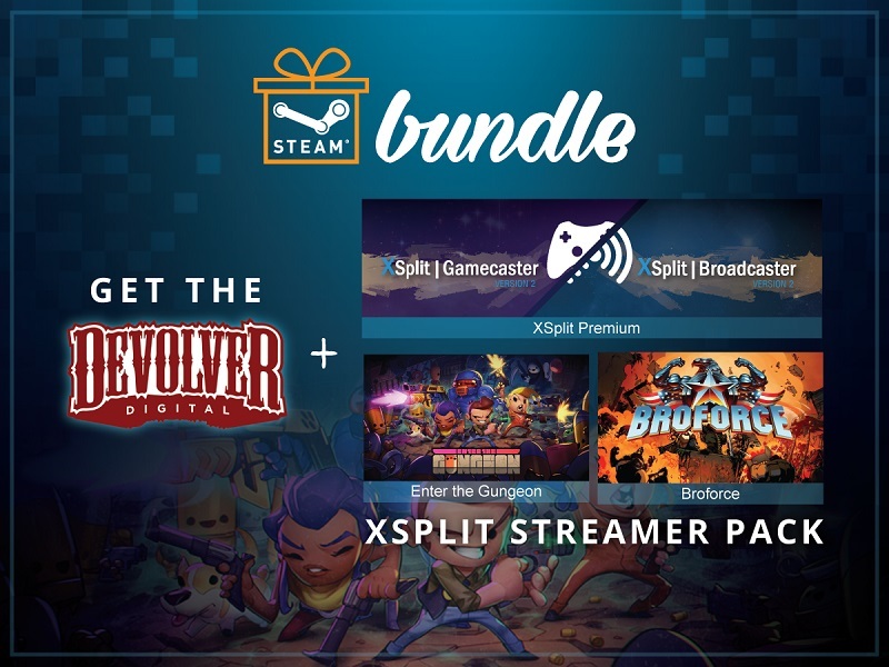 Devolver and XSplit Streamer Pack Steam Bundle