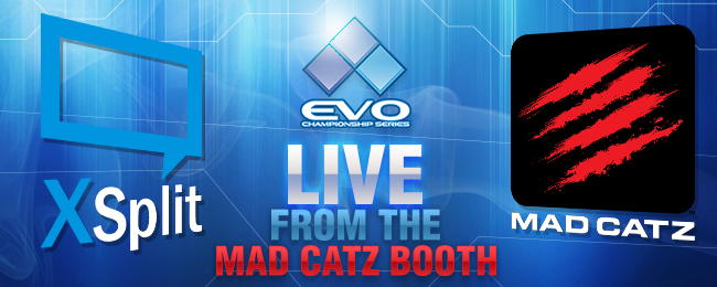 XSplit and Mad Catz at EVO 2015