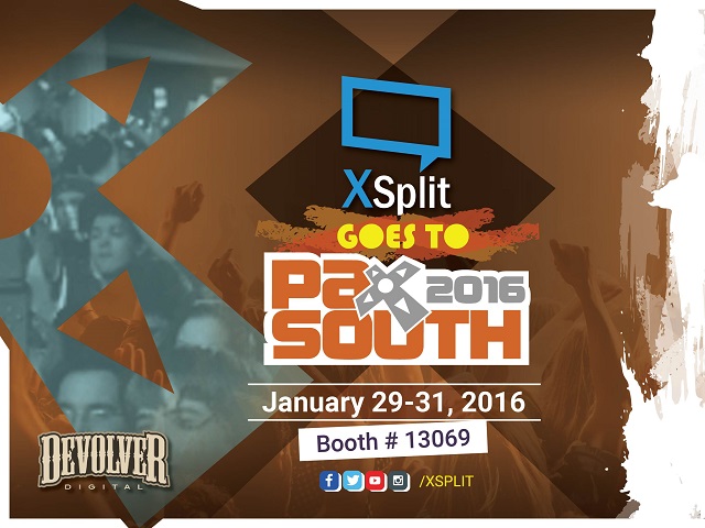 XSplit at PAX South 2016