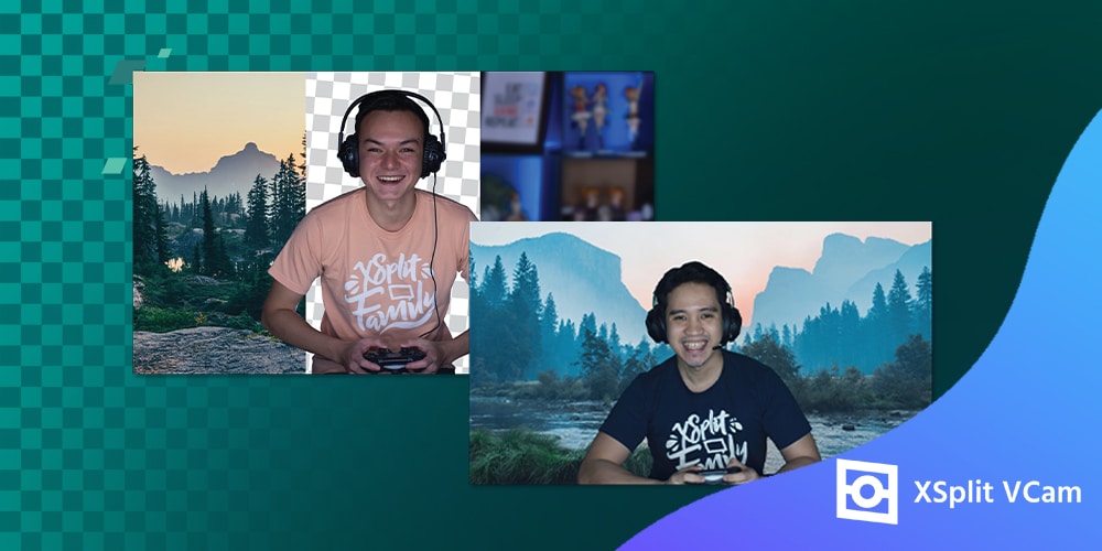 Xsplit virtual top cam