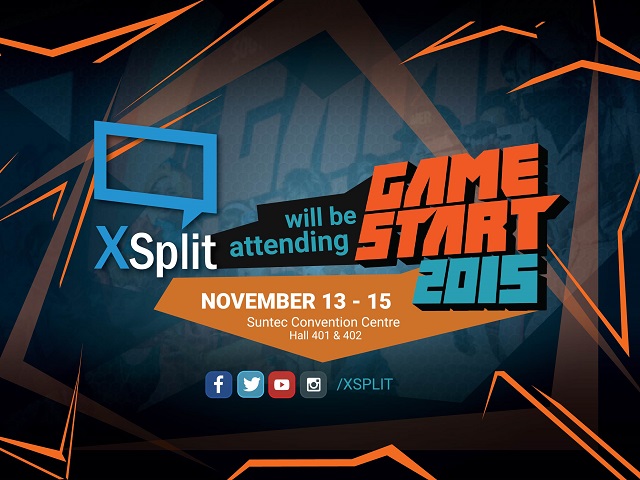 XSplit at Game Start 2015